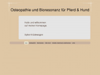 bartesch-tierheilpraktik.de Webseite Vorschau