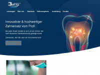 dentallabor-barth.de Webseite Vorschau