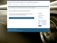 barucha-autos.de Webseite Vorschau