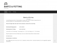 bartz-fetting.de Webseite Vorschau