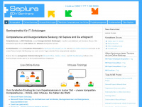 seplura.de Webseite Vorschau