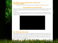 partnerimwald.ch Webseite Vorschau