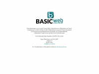 basic-web.de Webseite Vorschau