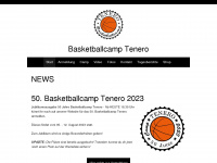 basketballcamptenero.ch Webseite Vorschau