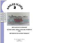 basler-oldies.ch Webseite Vorschau