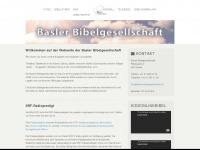 basler-bibelgesellschaft.ch Webseite Vorschau