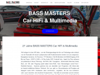 bass-masters.de Webseite Vorschau