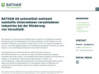 bathan.ch Webseite Vorschau