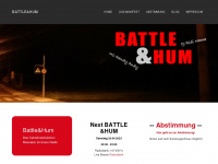 battleandhum.at Webseite Vorschau
