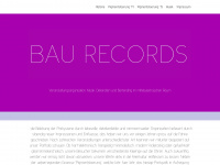 bau-records.de Webseite Vorschau