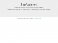 bauassistent.de Webseite Vorschau