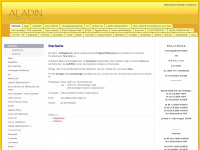 bauchtanz-aladin.at Webseite Vorschau