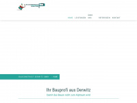 bauconstruct-derwitz.de Webseite Vorschau