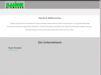 bauer-biomasse.de Webseite Vorschau