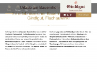 bauernhof-flachau.at Webseite Vorschau
