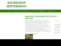 bauernhof-sesterhenn.de Webseite Vorschau