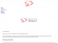 bauernhof-wolpert.de Webseite Vorschau