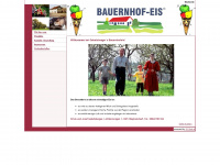 bauernhofeis-gebetsberger.at Webseite Vorschau