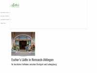bauernhofladen-escher.de Webseite Vorschau