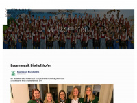 bauernmusik-bischofshofen.at Webseite Vorschau