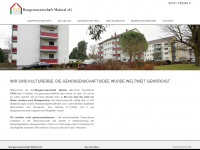 baugenossenschaft-maintal.de Webseite Vorschau