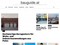 bauguide.at Webseite Vorschau