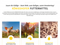 koenigshofer-futtermittel.at Webseite Vorschau