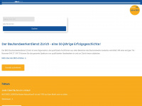 bhd.ch Webseite Vorschau