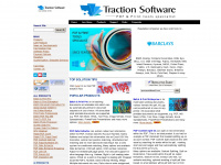 traction-software.co.uk Webseite Vorschau