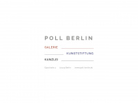 poll-berlin.de Webseite Vorschau
