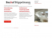 bauhof-bueppelmann.de Webseite Vorschau