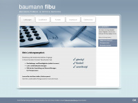 baumann-fibu.de Webseite Vorschau