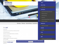 baumann-ic.at Webseite Vorschau