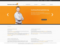baumann-webdesign.de Webseite Vorschau