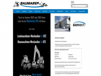 baumarep.ch Webseite Vorschau