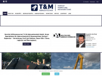 baumaschinen-tundm.de Webseite Vorschau