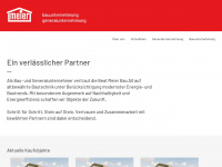baumeier.ch Webseite Vorschau