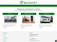 baumeister-schmidt.at Webseite Vorschau