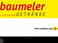 baumeler-getraenke.ch Webseite Vorschau