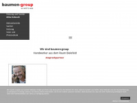 baumen-group.de Webseite Vorschau