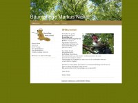 baumpflege-nickel.de Webseite Vorschau