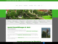 baumpflege-mott.de Webseite Vorschau