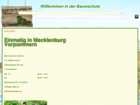 baumschule-gielow.de Webseite Vorschau