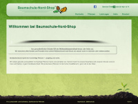 baumschule-nord-shop.de Webseite Vorschau