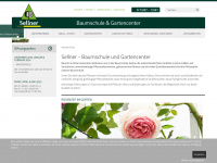 baumschule-sellner.de Webseite Vorschau