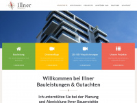 bauprojektleitung-illner.de Webseite Vorschau