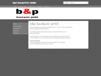 bauputz.at Webseite Vorschau