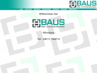 baus-nbg.de Webseite Vorschau