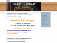 bausch-grohskurth.de Webseite Vorschau