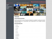 bauschaden-heilbronn.de Webseite Vorschau
